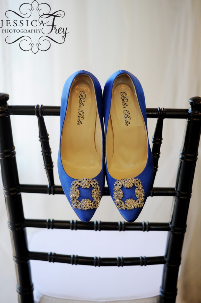 JFP blue wedding shoes1 682x1024 An Army Wedding Bakersfield Wedding 