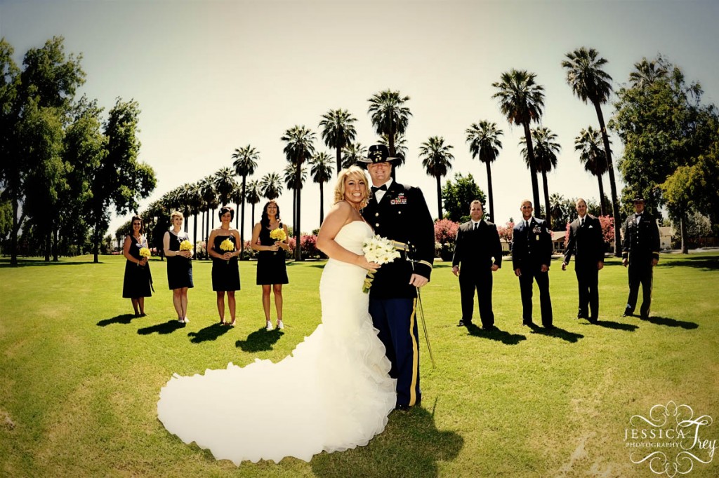 wedding party stockdale cc 2 1024x682 An Army Wedding Part 2 Bakersfield 