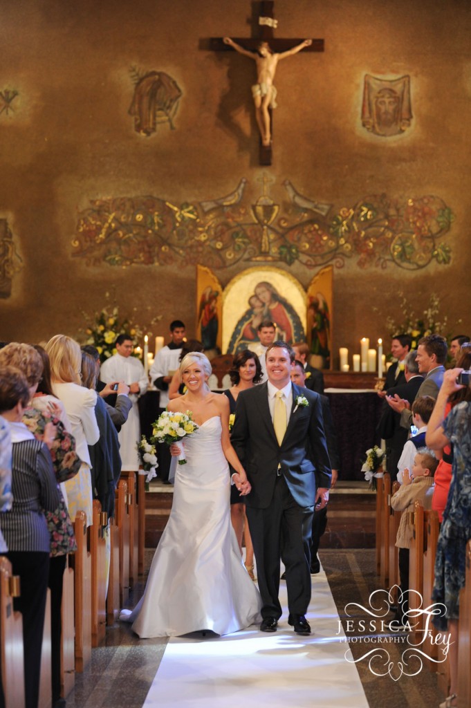 St. Francis wedding ceremony