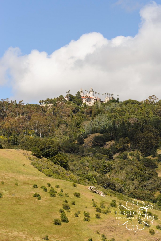 view of hearst castle