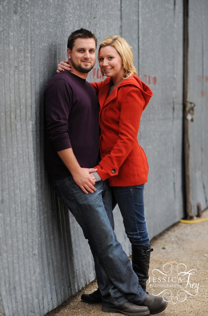 red and purple engagement outfits