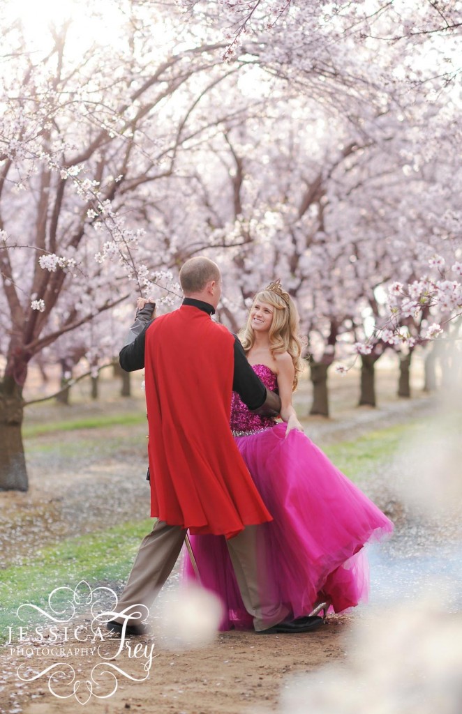Jessica Frey Photography, Prince Philip and Princess Aurora, sparkly pink dress