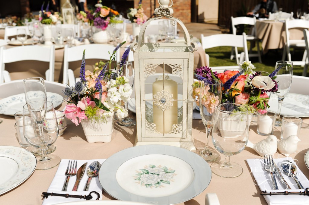 Jessica Frey Wedding Photography , english garden wedding table