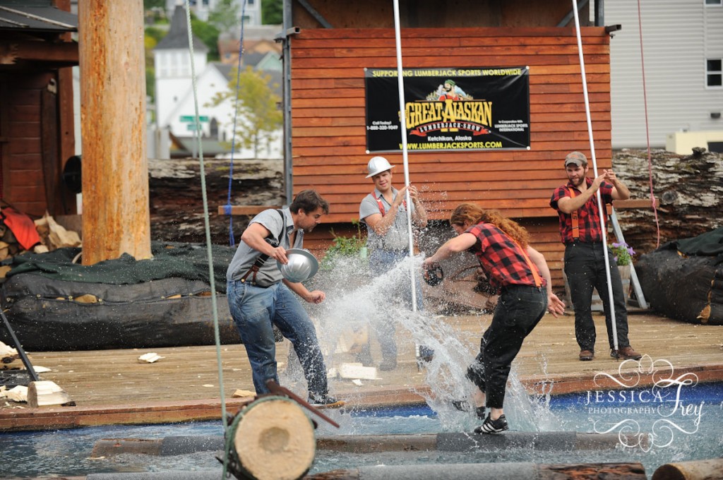 Jessica Frey Photography, Ketchikan, Norwegian Pearl Alaska Cruise, lumberjacks