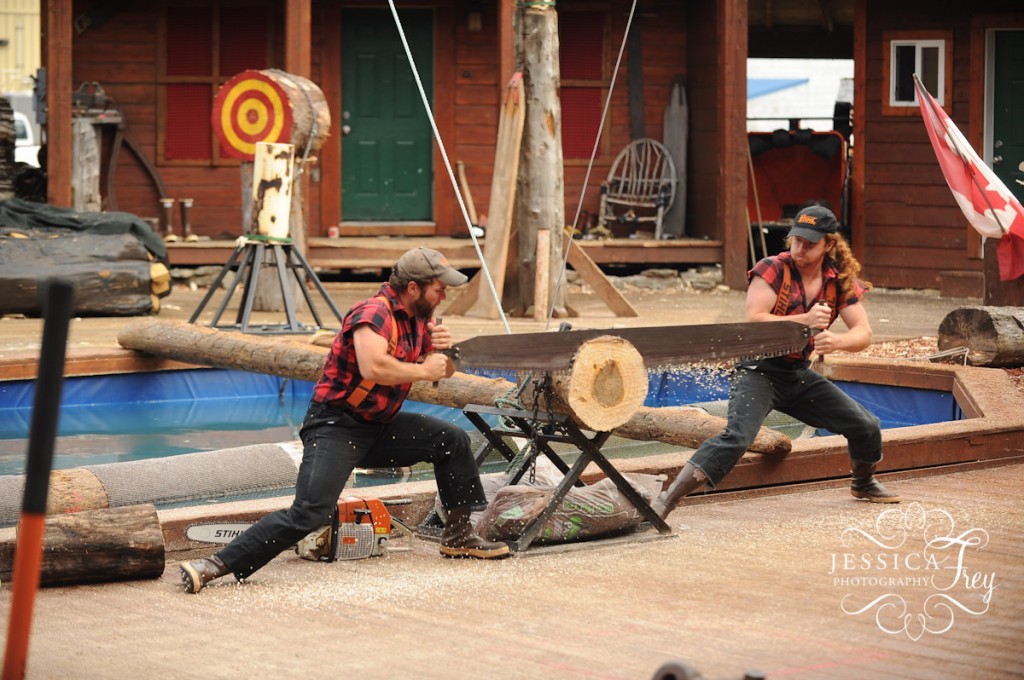 Jessica Frey Photography, Ketchikan, Norwegian Pearl Alaska Cruise, lumberjacks