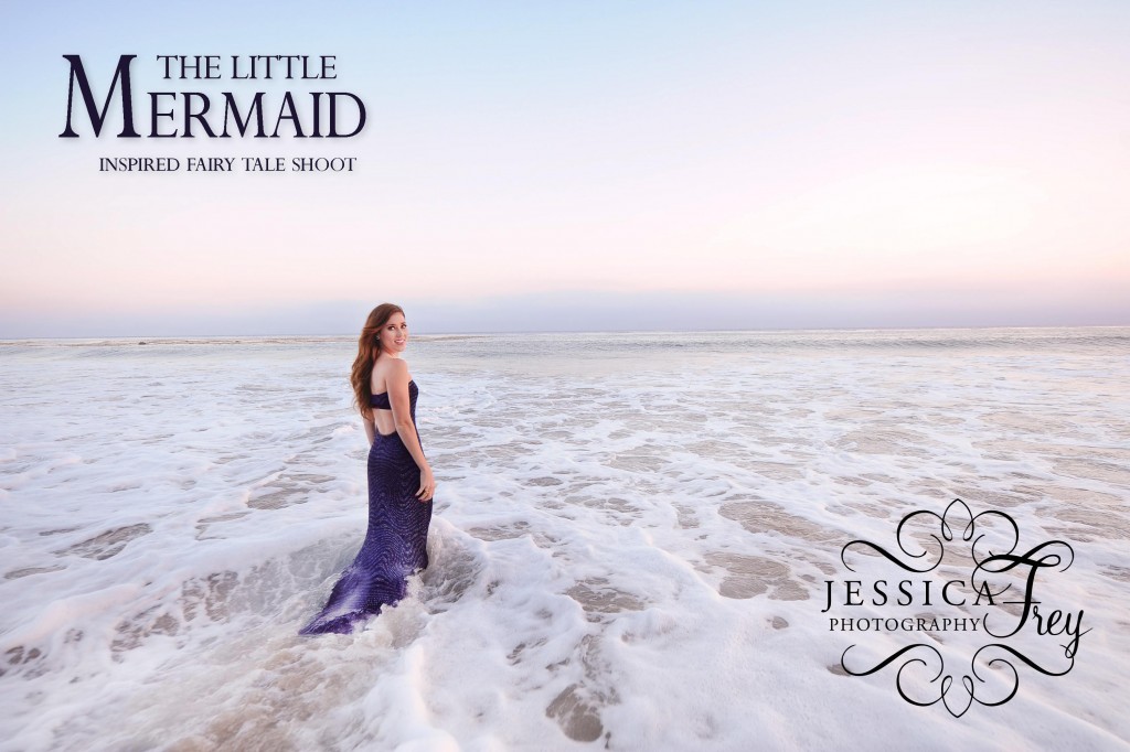 Jessica Frey Photography, LIttle Mermaid inspired photo shoot