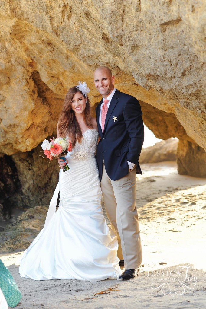 Jessica Frey Photography, Teal & Coral wedding, beach wedding, nautical wedding, princess inspired wedding, Disney wedding
