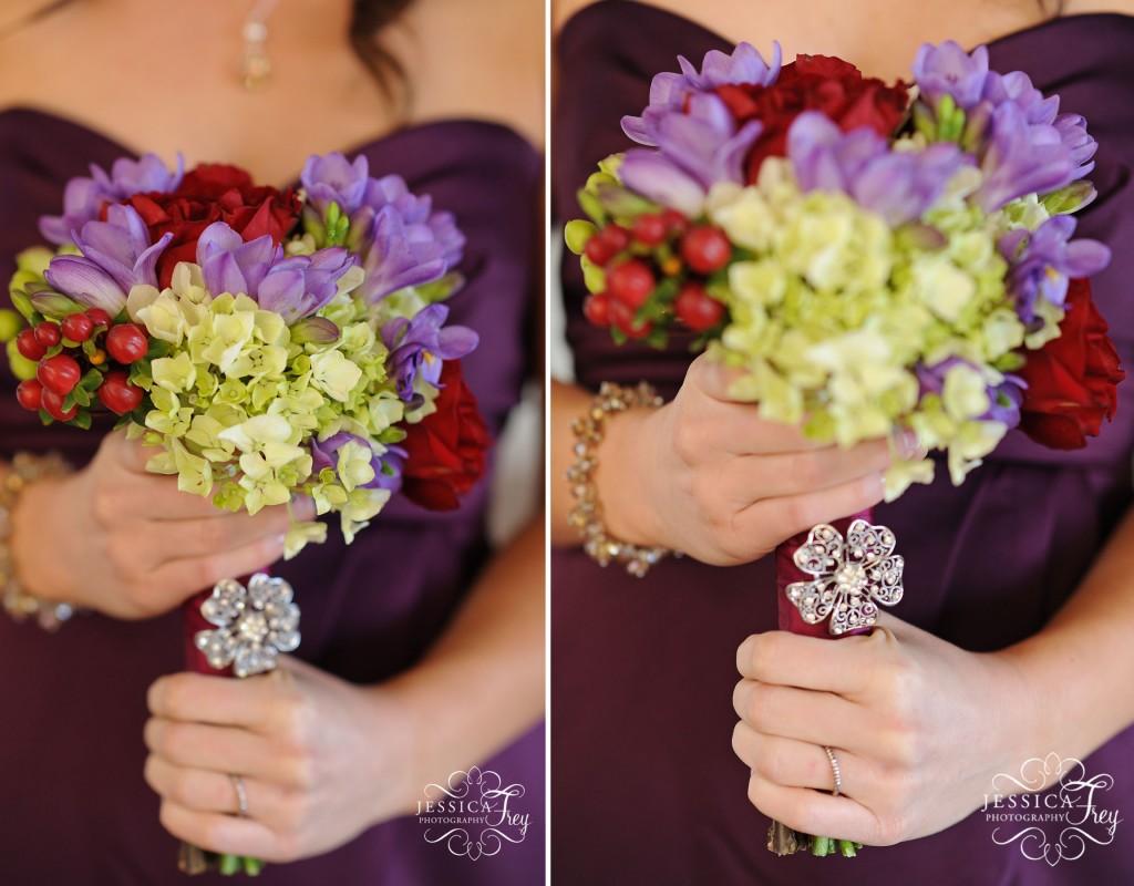 Jessica Frey Photography, jewel tone wedding flowers