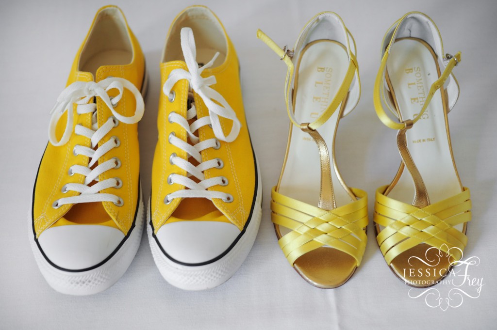 Jessica Frey Photography, Austin wedding photographer, yellow wedding shoes