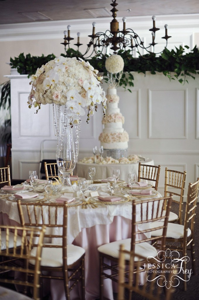 Jessica Frey Photography, blush wedding cake