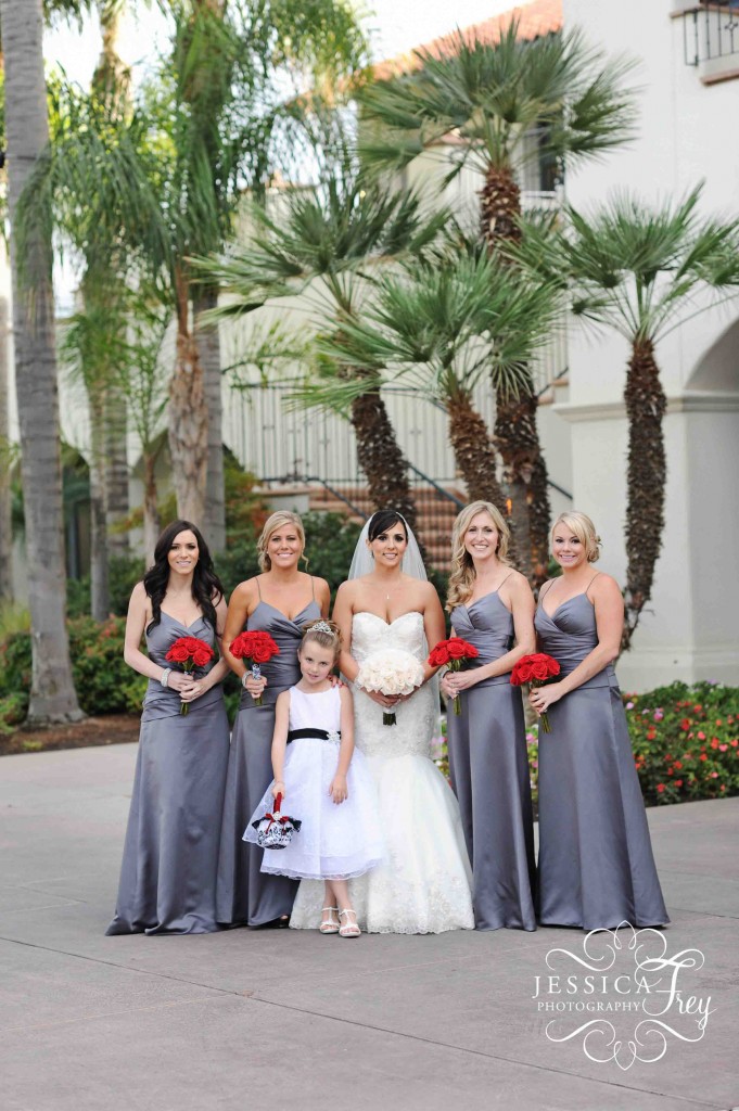 Jessica Frey Photography, Austin Wedding Photographer, grey bridesmaid dresses