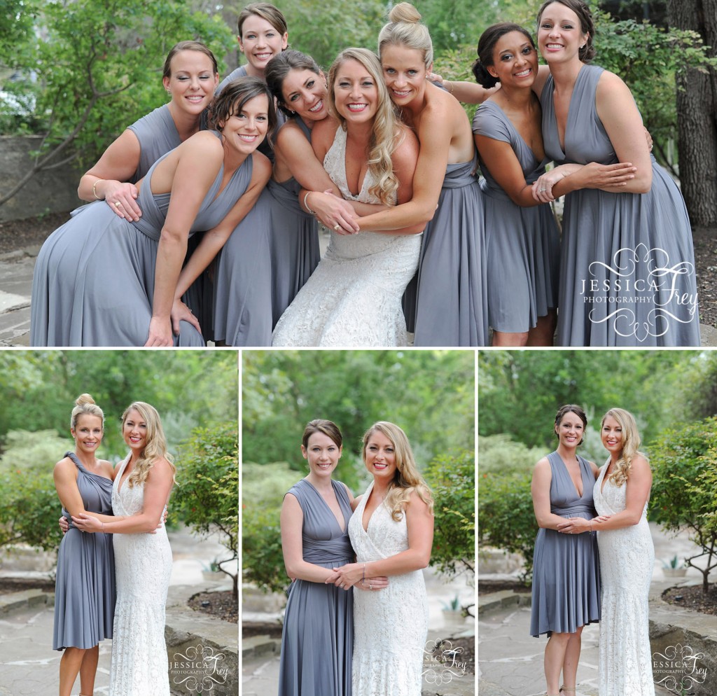 Jessica Frey Photography, Austin wedding photographer, grey tan wedding ideas, two birds bridesmaids