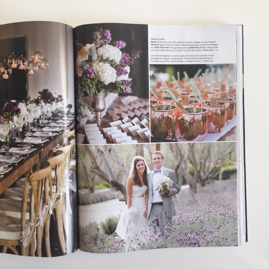 Jessica Frey Photography, The Knot 2015 Magazine, Austin wedding photographer