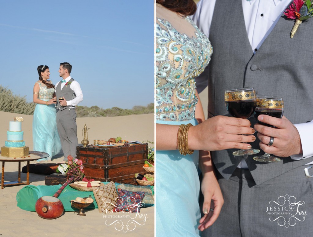 Aladdin wedding, Jessica Frey Photography, Fairy Tale wedding, marsala gold turquoise wedding
