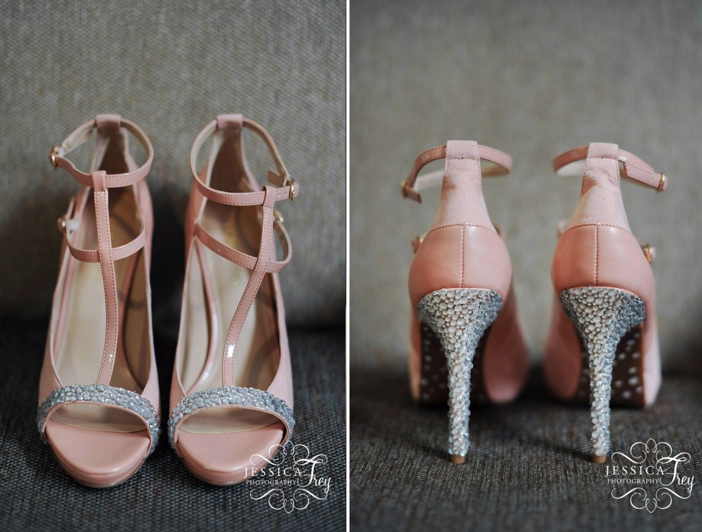 Austin wedding photographer, Hill Country wedding, texas winery wedding, blush pink gold wedding, aggie wedding, pink sparkle wedding heels